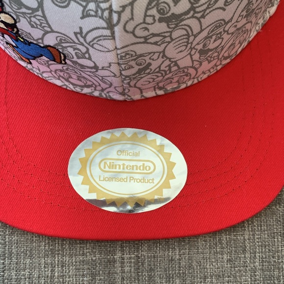 Nintendo Super Mario Baseball Hat - Picture 2 of 5